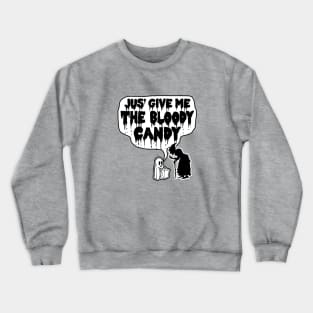 Bloody Halloween Candy Crewneck Sweatshirt